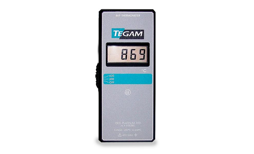 °C Digital Platinum RTD Thermometers are designed and manufactured by TEGAM.