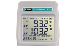 TEGAM 932B Data Logger Thermometer display instrumentation.