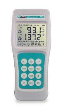 TEGAM's 931B data logging digital thermometer for temperature measurement and recording for Heat Treat systems and more!