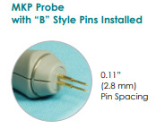 TEGAM MKP Probe with "B" Style Pins Installed
