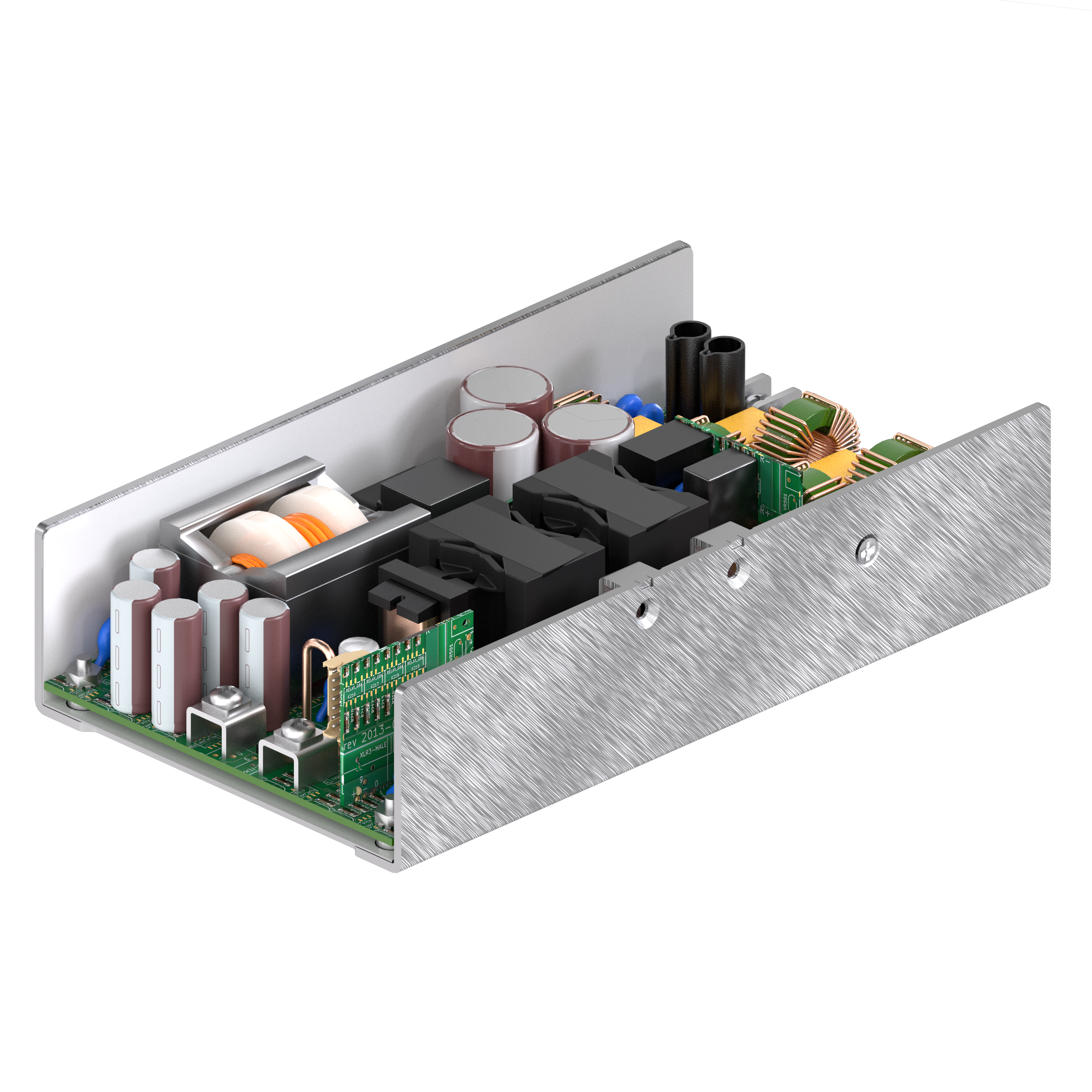 Figure 2: AE’s newly released 660 watt CF-rated medical power supply, NCF660